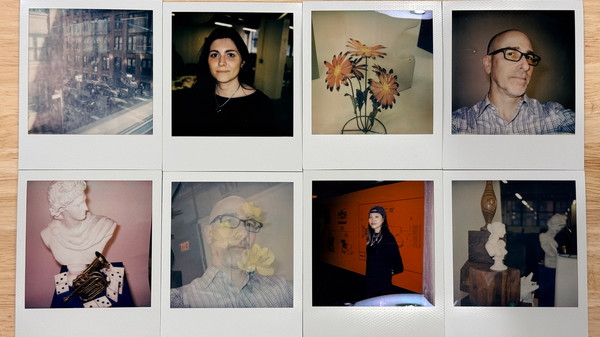 Photos taken with Polaroid Flip