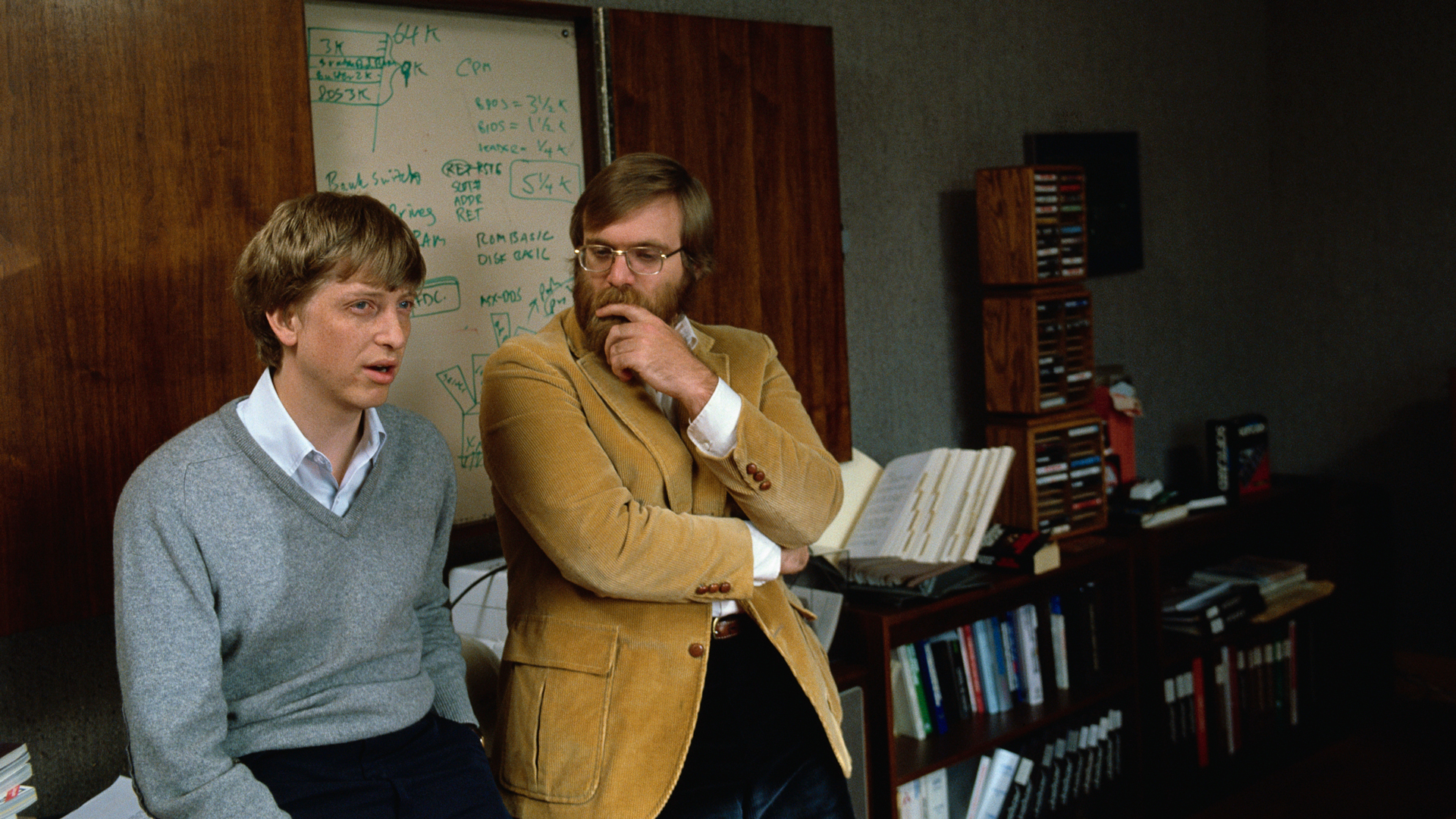 Bill Gates and Paul Allen in 1984