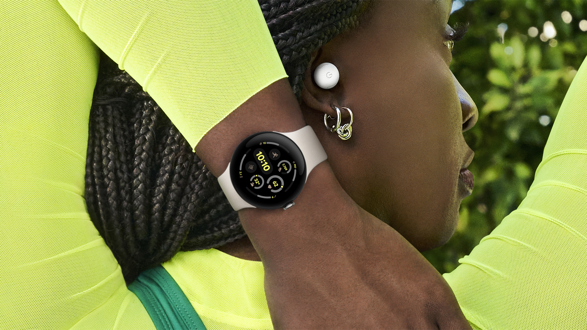 Google Pixel Watch 3 on a wrist