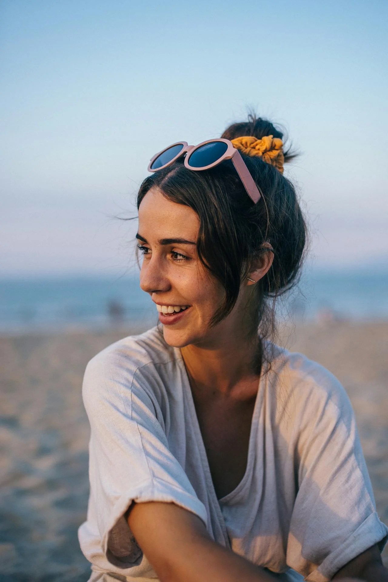 Photo by Anna Tarazevich: https://www.pexels.com/photo/woman-in-white-shirt-wearing-pink-sunglasses-8151625/